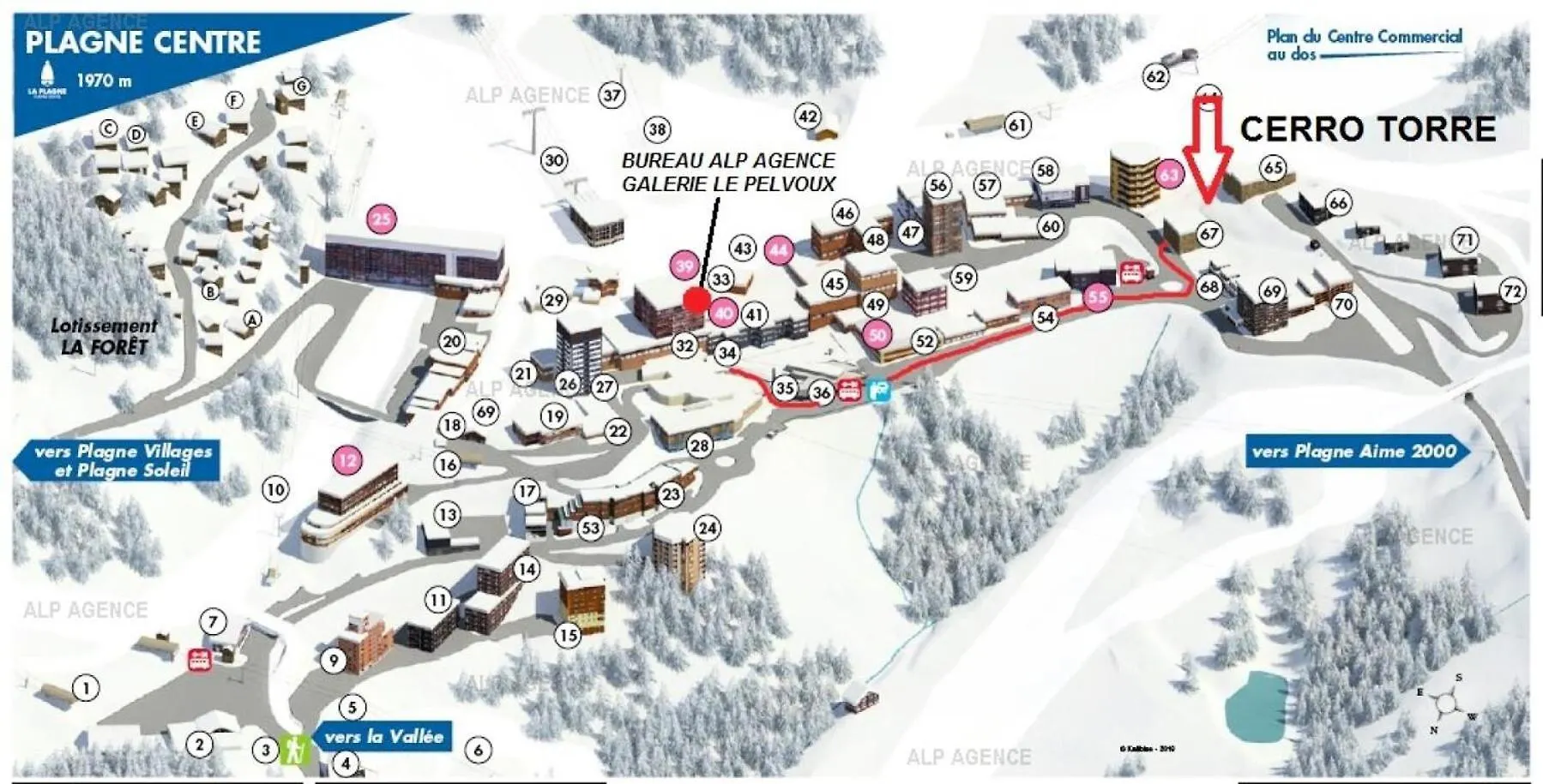 Residence Le Serro Torre - 3 Pieces 6 Pers - Le Cerro Torre - Plagne Centre Mae-1111 La Plagne-Tarentaise